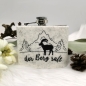 Preview: Der Berg ruft - Redwork Stickdatei